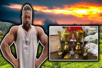 மிஸ்டர் சிறிலங்கா ஆணழகன் போட்டியில் தங்கம் வென்ற மலையக தமிழன்