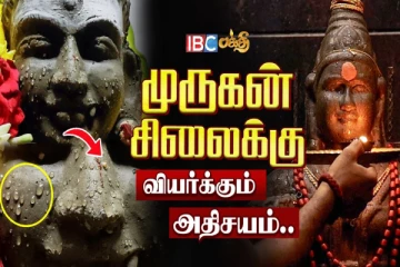 தீராத நோய்களுக்கு மருந்தாகும் முருகன் சிலையின் வியர்வை
