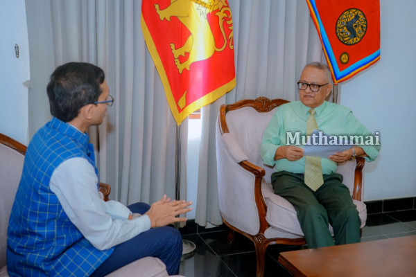 இந்திய உயர்ஸ்தானிகராலய முதல் செயலாளர் மற்றும் கிழக்கு மாகாண ஆளுநருக்கு இடையில் சந்திப்பு! | Indian High Commission Secretary Meets Governor