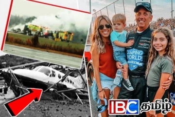 அமெரிக்காவில் வெடித்து சிதறிய விமானம்: கார் பந்தய வீரர் உட்பட ஏழு பேர் பலி