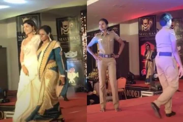 பேஷன் ஷோவில் கலந்துகொண்ட யாஷிகா ஆனந்த் - ராம் வாக் செய்த போலீசாருக்கு வந்த சோதனை!