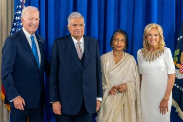 அமெரிக்க அதிபர் பைடனை சந்தித்த ரணில் விக்கிரமசிங்க!