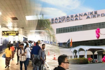 கட்டுநாயக்க விமான நிலையத்தில் குழப்பம்: ஊழியரின் கன்னத்தில் அறைந்த இராஜாங்க அமைச்சர்