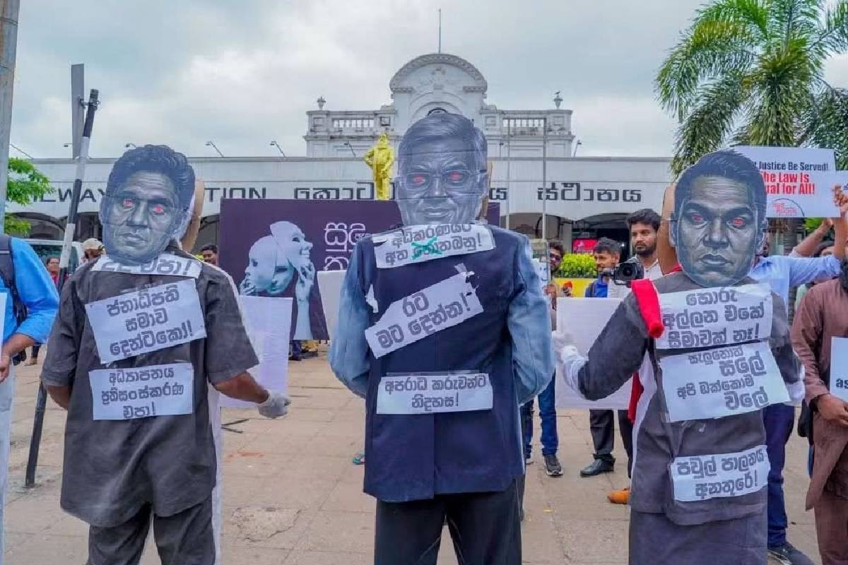 பழைய அரசியல் கலாசாரத்துக்கு எதிராக கொழும்பில் இளைஞர்கள் போராட்டம்! | Youth In Colombo Protest Old Political Culture