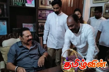 முன்னாள் ஜனாதிபதி மகிந்த ராஜபக்சவுடன் இ.தொ.கா. முக்கியஸ்தர்கள்