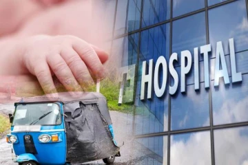 தாயின் கவனயீனம்! ஓடும் முச்சக்கரவண்டியிலிருந்து விழுந்தது ஒரு மாத குழந்தை