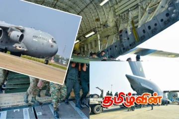 தொடரும் இந்திய உதவிகள்! மற்றுமொரு இந்திய விமானம் இலங்கையை வந்தடைந்தது..