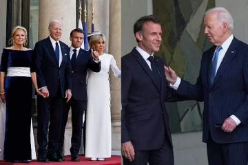 ஒரு பிராந்திய வெடிப்பைத் தவிர்ப்பதற்கு..ஜோ பைடனை சந்தித்தபோது பேசிய மேக்ரான்