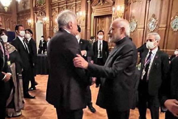 இந்தியப்பிரதமர் மோடி ஜனாதிபதி ரணில் சந்திப்பு! | Indian Prime Minister Modi Meets President Ranil