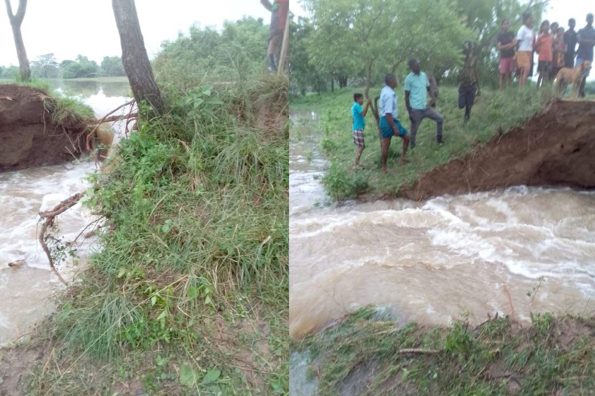 உடைப்பெடுத்த பதவியா குளம்! மதுரங்குளியில் நீரில் மூழ்கிய வீடுகள் | Submerged Houses In Maduranguli