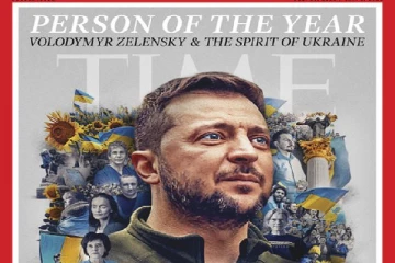 ‘உக்ரேனின் உத்வேகம்’; 2022 ஆம் ஆண்டின் சிறந்த நபராக ஜெலன்ஸ்கி தெரிவு!