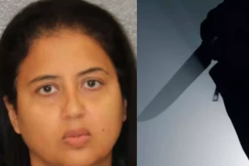 அமெரிக்காவில் இந்திய வம்சாவளி ஆசிரியை கைது ; வீட்டு வேலை செய்யாத கணவனுக்கு கத்திக்குத்து