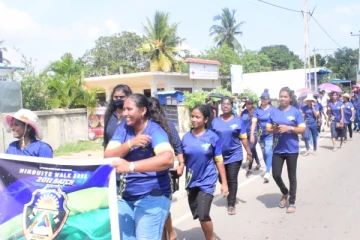 வாழைச்சேனை இந்துக்கல்லூரி தேசிய பாடசாலையின் பழைய மாணவர்களின் நடைபவனி (PHOTOS)