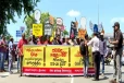 அரசாங்கத்திற்கு எதிராக பொரளையில் போராட்டம்