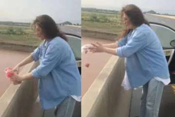 நடிகையின் செயலை கண்டு கோபமடைந்த பார்வையாளர்கள்!