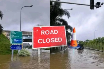 தெற்கு அதிவேக நெடுஞ்சாலையில் வெலிப்பென்ன பகுதிக்கு தற்காலிக பூட்டு