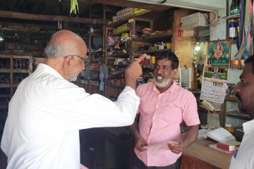 சுன்னாகத்தில் துண்டுப்பிரசுரம் விநியோகம்