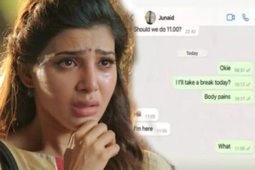 நள்ளிரவில் சமந்தாவிற்கு வந்த மெசேஜ்.. டார்ச்சர் செய்யும் டிரெய்னர் - ரசிகர்கள் ஷாக்!