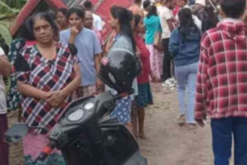 இபோ.ச பேருந்தும், தனியார் பேருந்தும் நேருக்கு நேர் மோதி விபத்து; ஒருவர் பலி பலர் படுகாயம்