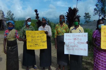 பல்வேறு கோரிக்கைகளை முன்வைத்து பிரவுன்ஸ்விக் தோட்ட மக்கள் ஆர்ப்பாட்டம்