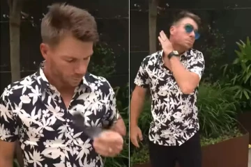 புஷ்பா பாட்டுக்கு டான்ஸ் ஆடிய டேவிட் வார்னர் - வைரலாகும் வீடியோ