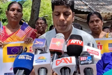 வவுனியாவில் பௌத்தமயமாக்கலை கண்டித்து கவனயீர்ப்பு போராட்டம்!