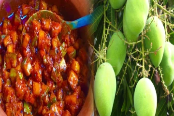 நாவூறும் சுவையில் வீட்டிலேயே மாங்காய் ஊறுகாய் எப்படி செய்யலாம்?