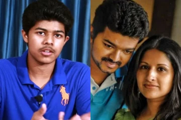 விஸ்வரூபம் எடுக்கும் விஜய்-சங்கீதா விவாகரத்து!..லெப்ட் அன்ட் ரைட் வாங்கிய விஜய்யின் மகன்