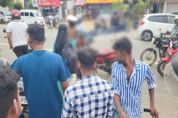 தமிழர் பகுதியில் பரபரப்பு ; பெண் வேடம் தரித்த ஆண் கைது