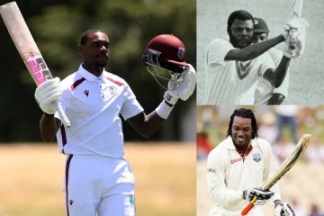 முதல் இரட்டை சதம்! வரலாற்றில் இடம்பிடித்த மேற்கிந்திய தீவுகள் வீரர்