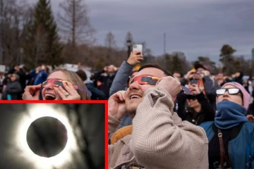 கனடாவில் சூரிய கிரகணத்தை பார்த்தவர்களுக்கு ஏற்பட்டுள்ள பாதிப்பு