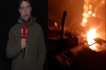 உக்ரைனில் பிரான்ஸ் ஊடகவியலாளரை அச்சுறுத்திய ரஷ்ய ஏவுகணை!