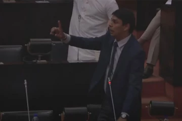 நான் தமிழன். சபையில் உரத்துக் கூறி நாடாளுமன்றத்தை அதிர வைத்த அர்ச்சுனா எம்.பி