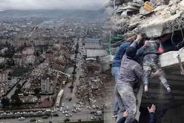 ප්‍රබල භූකම්පනයෙන් මිය ගිය ගණන 4000ට ලං වෙයි..සිදු වූ මහා විනාශය මෙන්න..