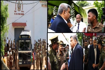 நீர்கொழும்பு சிறைச்சாலை கலவரம் ; நீதி அமைச்சர் முன்னிலையில் கண்ணீர் மல்கிய சிறைச்சாலை அதிகாரிகள்
