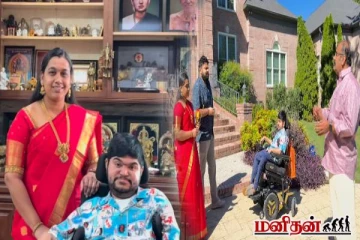 மகனை குழந்தை போல் நடத்தும் மருமகள்: குடும்பத்துடன் தீபாவளி கொண்டாடிய நடிகர் நெப்போலியன்!