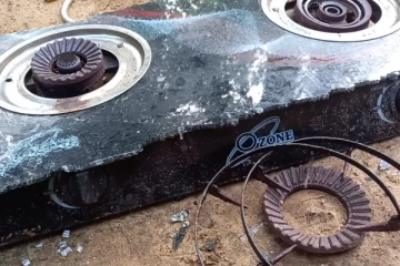 ஆனைக்கோட்டைப் பகுதியில் வெடித்து சிதறியது எரிவாயு அடுப்பு (Video)