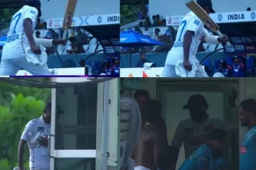 දැවී යාමේ කෝපයෙන් පිත්තෙන් ගහලා ප්‍රභාත් ජයසූරියට ICCයෙන් රතු එළියක්