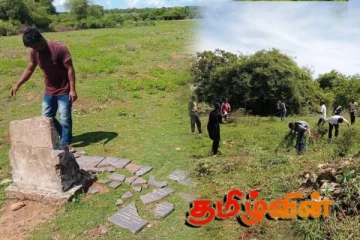 சம்பூர் ஆலங்குளம் மாவீரர் துயிலுமில்லத்தில் சிரமதானப் பணிகள் ஆரம்பம்