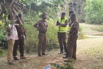 தமிழர் பகுதியொன்றில் நீரோடைக்குள் நண்பனுடன் மது அருந்திய குடும்பஸ்தருக்கு இறுதியில் நடந்த சம்பவம்