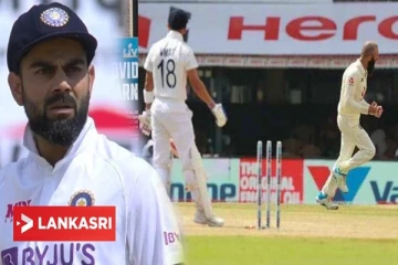 கோஹ்லியின் ஸ்டம்பை தெறிக்கவிட்ட மோயின் அலி! டக் அவுட் ஆகி வெளியேறிய வீடியோ காட்சி