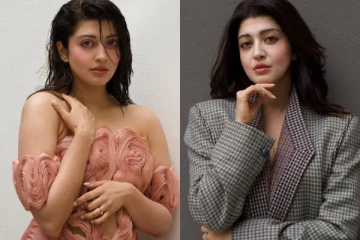 இரு குழந்தைகளுக்கு தாய்!! குறையாத கிளாமரில் நடிகை பிரணிதா சுபாஷ்..