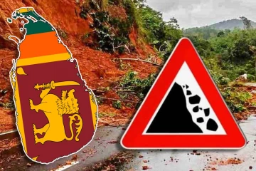 இலங்கையின் 6 மாவட்டங்களுக்கு மண்சரிவு எச்சரிக்கை