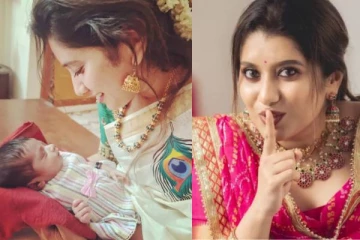 கையில் குழந்தையுடன் தொகுப்பாளினி பிரியங்கா ! அவர் வீட்டில் நடந்த விஷேசம்..