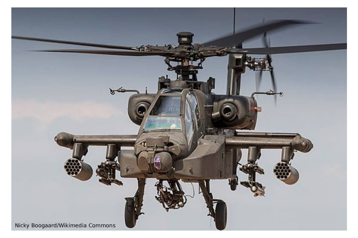 US clears sale of Apache Choppers for india