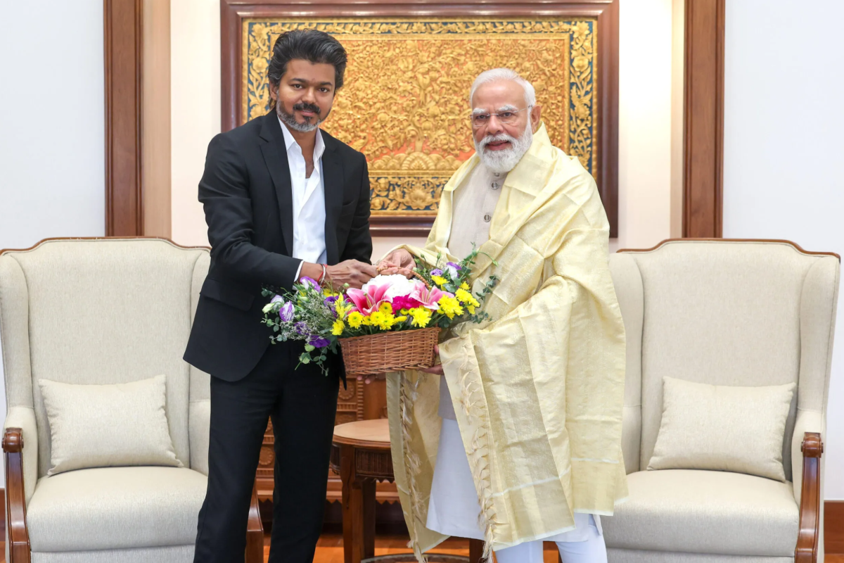 தமிழக முதலமைச்சர் விஜய் பிறந்தநாள் இன்று; முதல் ஆளாக வாழ்த்து கூறிய பிரதமர் நரேந்திர மோடி ! | Pm Modi Birthday Wishes Tamil Nadu Cm Vijay தமிழக முதலமைச்சர் விஜய் பிறந்தநாள் இன்று; முதல் ஆளாக வாழ்த்து கூறிய பிரதமர் நரேந்திர மோடி ! | Pm Modi Birthday Wishes Tamil Nadu Cm Vijay