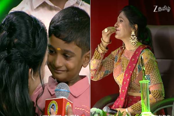 சரிகமப லிட்டில் சாம்ஸ்: மெய்சிலிர்க்கும் குரல்.. அண்ணன் தெரிவனதற்கு பாசத்தில் கண்ணீர் விட்ட தம்பி! | Saregamapa Little Champs Season 5 New Promo சரிகமப லிட்டில் சாம்ஸ்: மெய்சிலிர்க்கும் குரல்.. அண்ணன் தெரிவனதற்கு பாசத்தில் கண்ணீர் விட்ட தம்பி! | Saregamapa Little Champs Season 5 New Promo