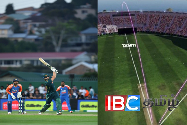 இந்தியாவுக்கு எதிராக அவுஸ்ரேலிய வீரர் அடித்த மிக நீண்ட சிக்ஸ் (வைரலாகும் காணொளி)