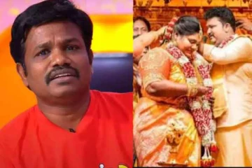 யாரை பற்றியும் மோசமாக பேசாதீங்க- இந்திரஜா திருமணத்தில் கண்ணீர் விட்ட மதுரை முத்து மனைவி