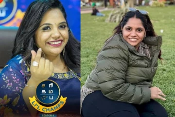 லண்டனுக்கு பறந்த பாடகி சைந்தவி!! ரீசெண்ட் அவுட்டிங் போட்டோஸ்..